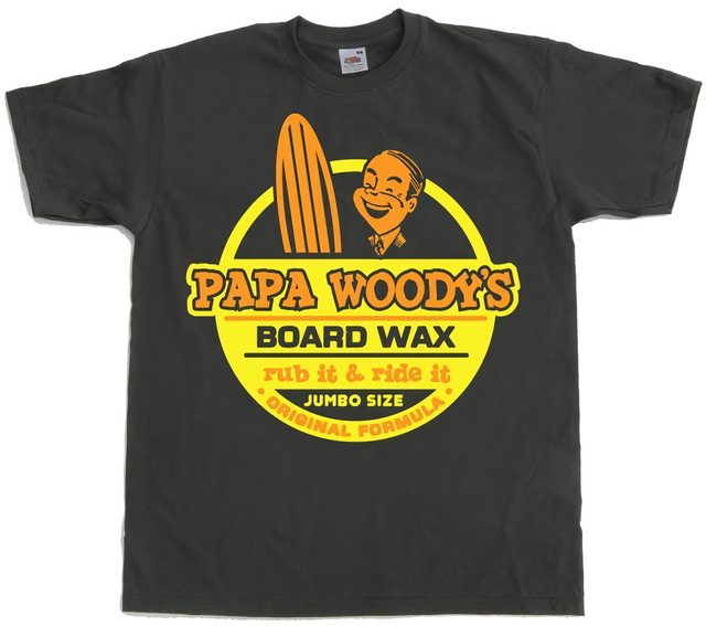 Hybris T-Shirt Papa Woodys Board Wax T-Shirt günstig online kaufen