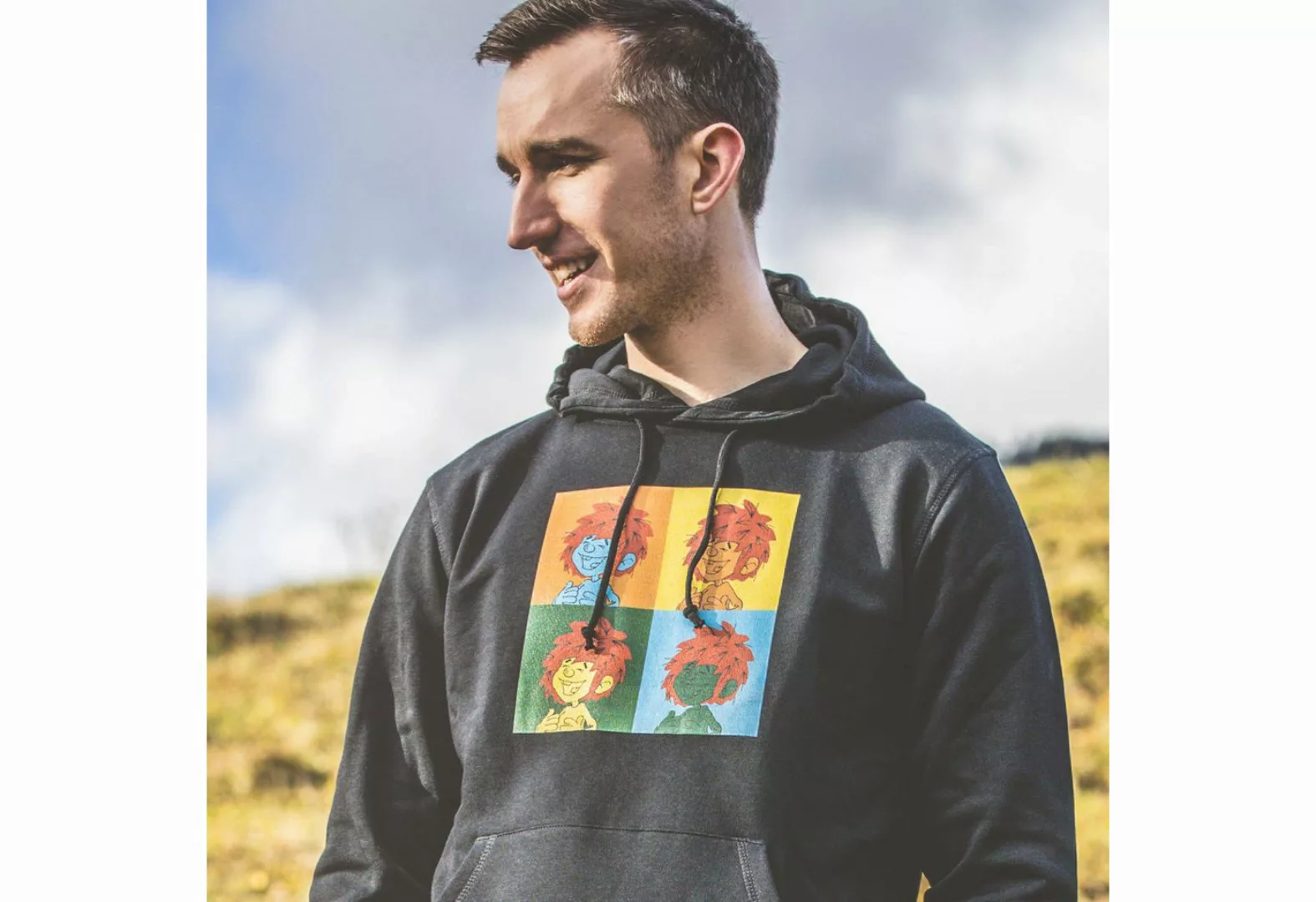 Bavariashop Hoodie ®Pumuckl Herren Hoodie "Pop Art günstig online kaufen