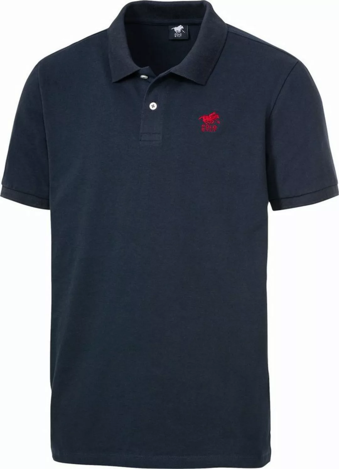 Polo Sylt Poloshirt elegant-sportive Optik in leuchtenden Trendfarben günstig online kaufen