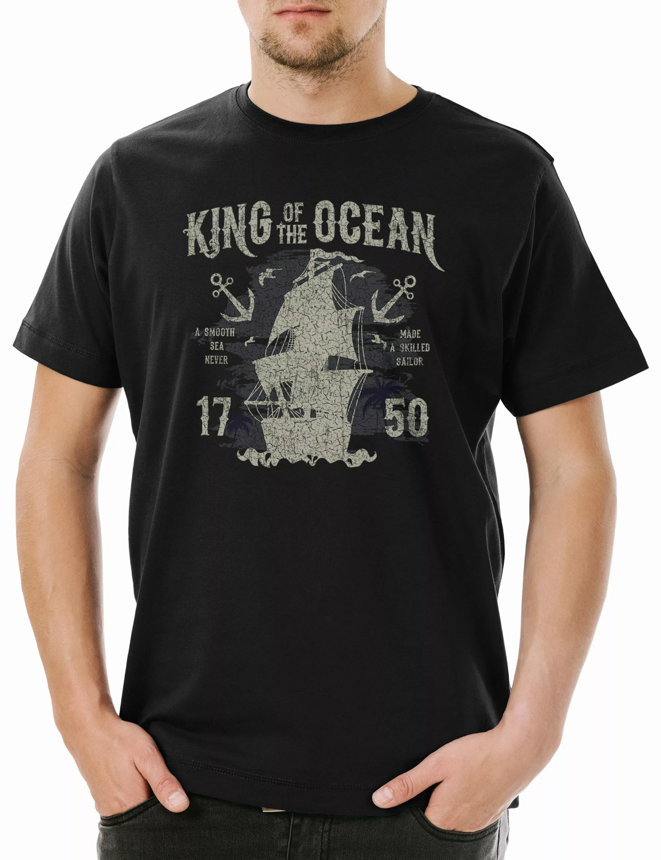 Urban Backwoods Print-Shirt King Of The günstig online kaufen