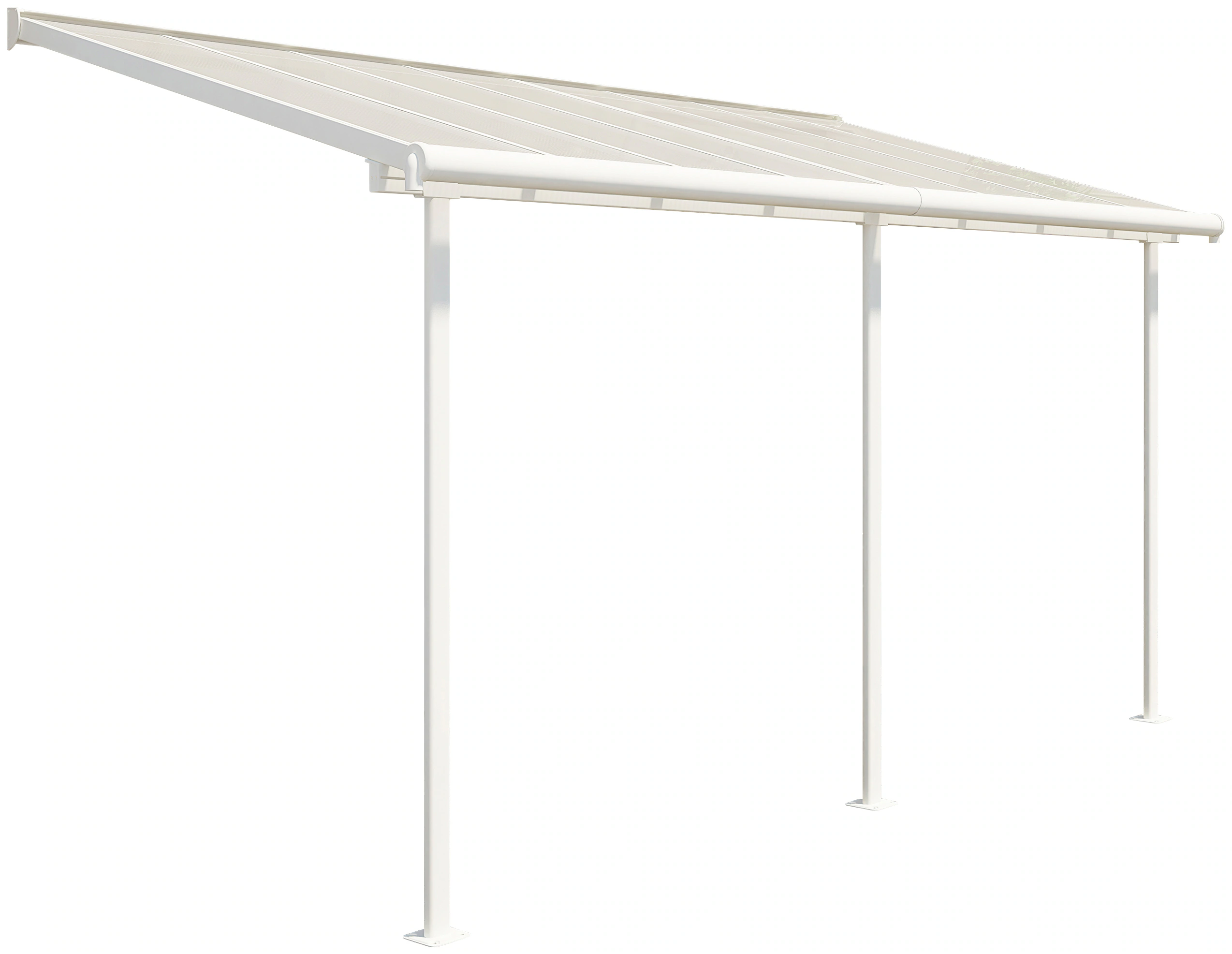 Palram Terrassendach Sierra 230 cm x 447 cm Weiß günstig online kaufen