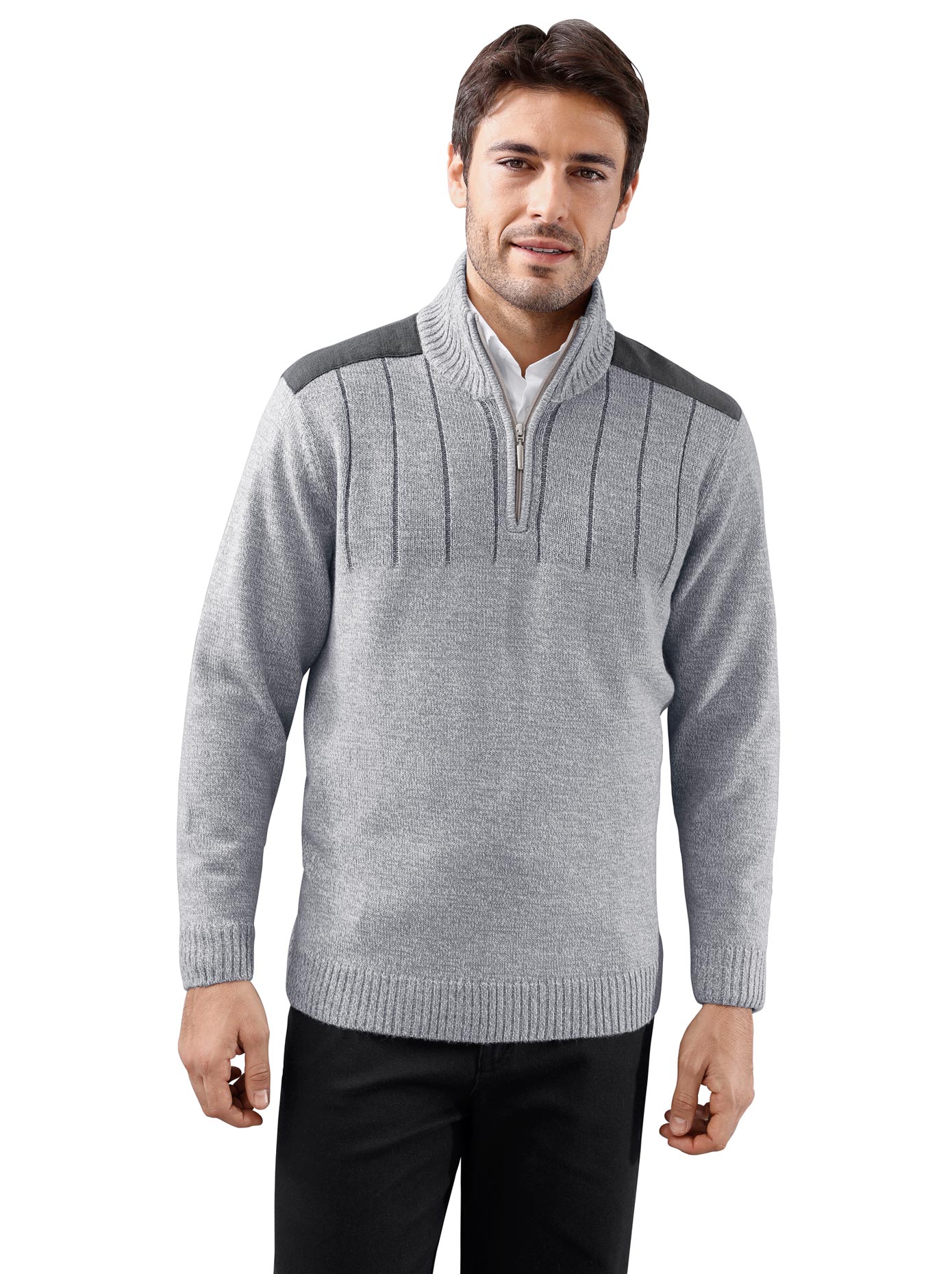 Classic Strickpullover "Pullover" günstig online kaufen