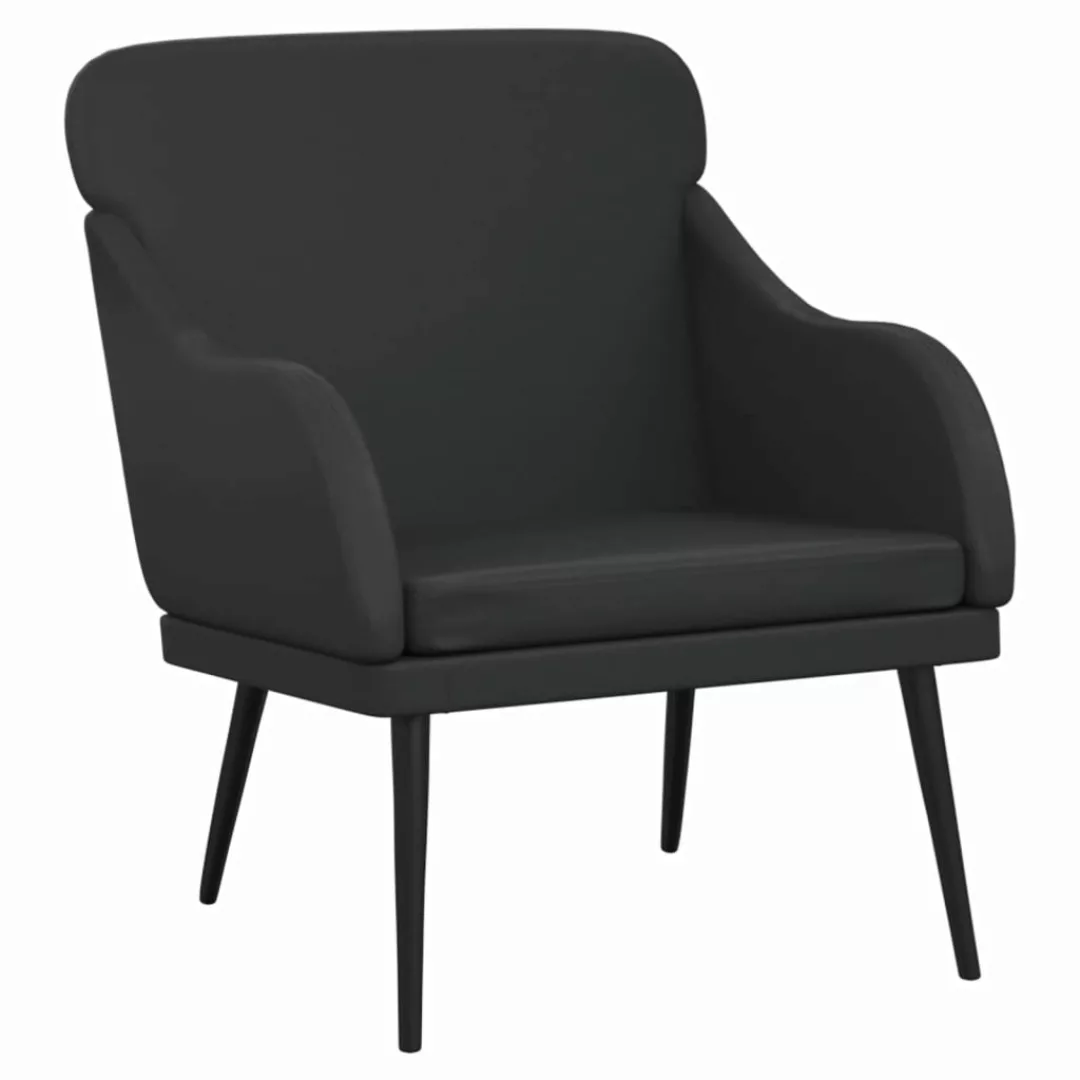 Vidaxl Sessel Schwarz 63x76x80 Cm Kunstleder günstig online kaufen