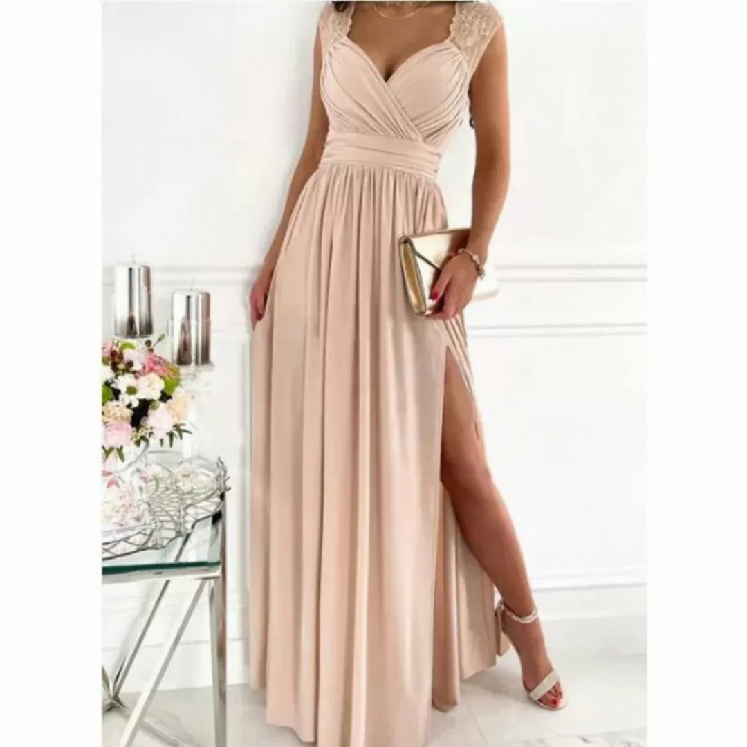KIKI Abendkleid Ärmelloses, elegantes Spitzenkleid für mit rückenfreiem Sau günstig online kaufen