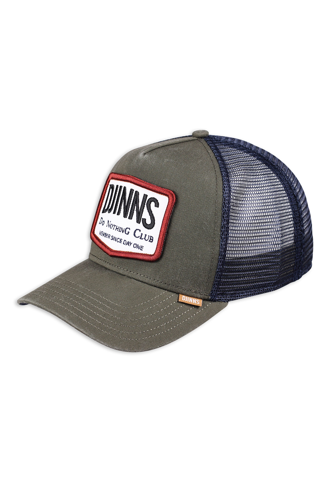 Djinns Trucker Cap NOTHING CLUB #2 HEATDYE Olive günstig online kaufen