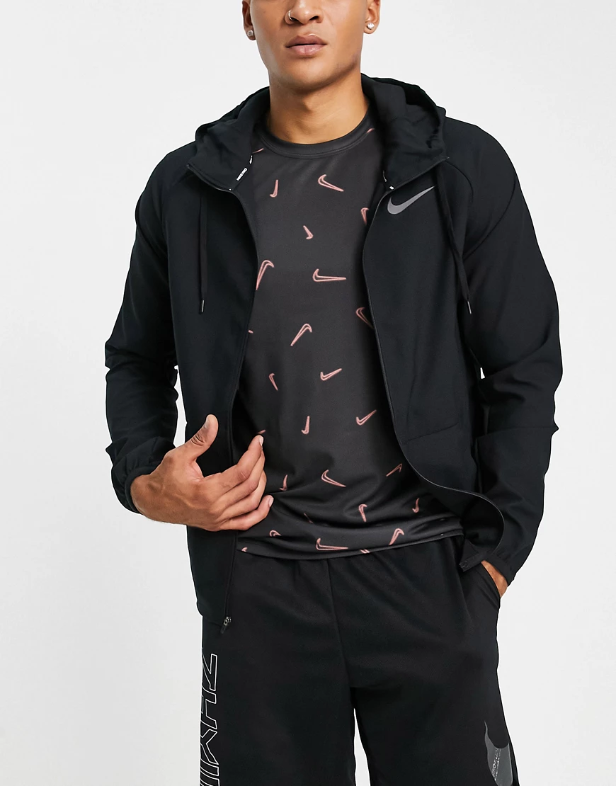 Nike – Pro Training Dri-FIT Flex Vent Max – Jacke in Schwarz günstig online kaufen