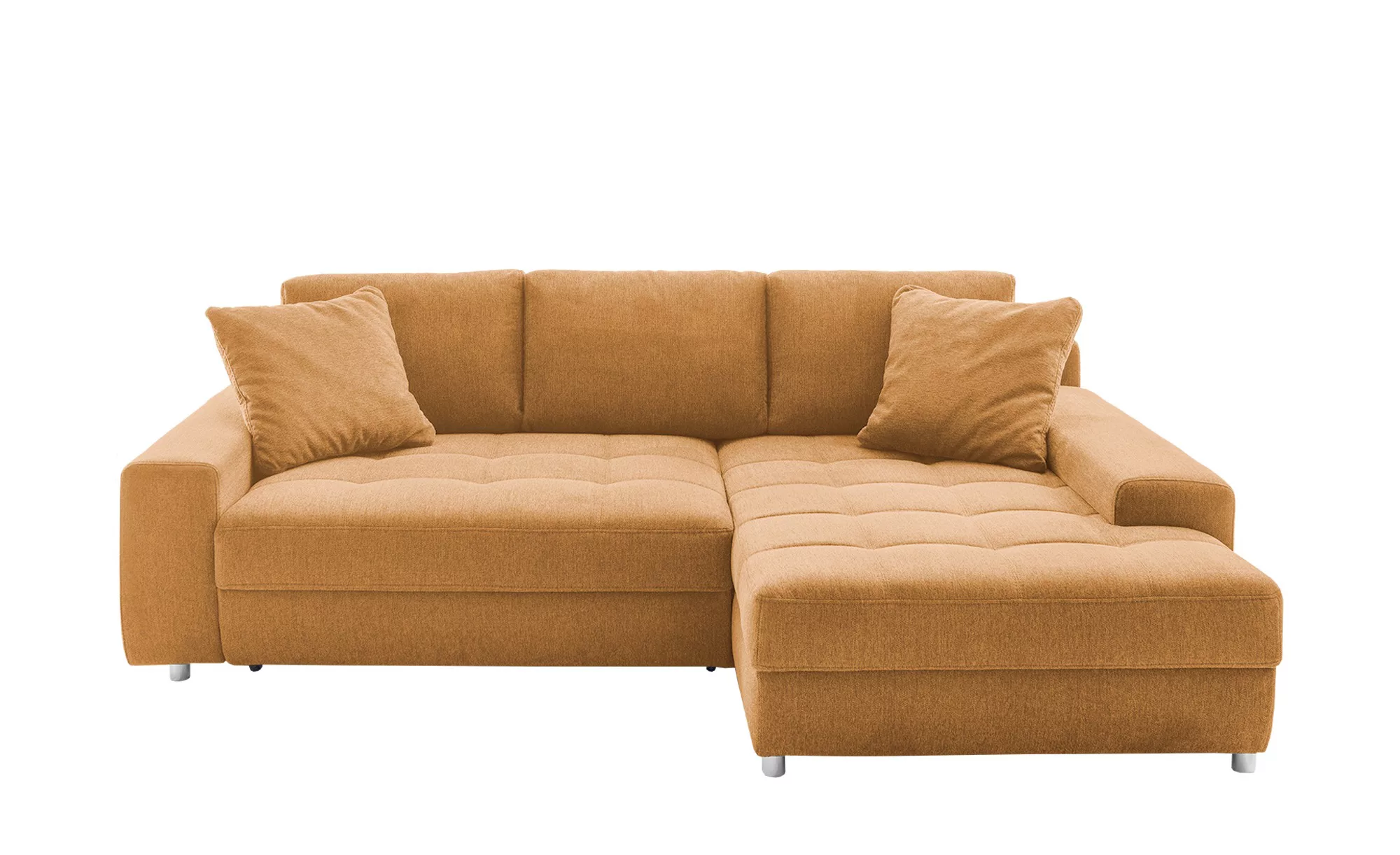 bobb Ecksofa  Arissa de Luxe - gelb - 84 cm - Polstermöbel > Sofas > Ecksof günstig online kaufen