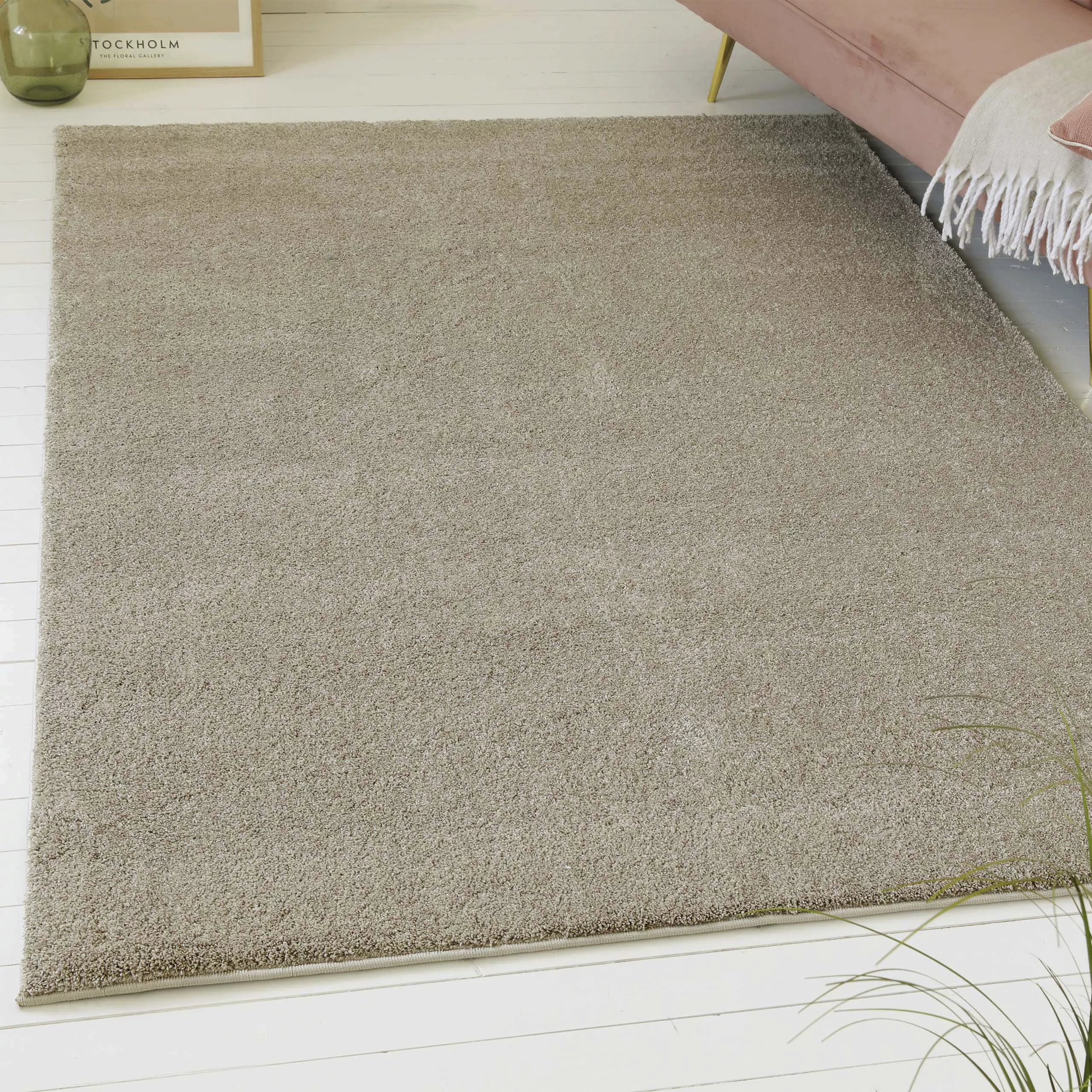 my home Hochflor-Teppich »Yvaine«, rechteckig, 25 mm Höhe, Langflor, Shaggy günstig online kaufen