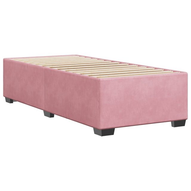 vidaXL Bett Bettgestell Rosa 90x200 cm Samt günstig online kaufen