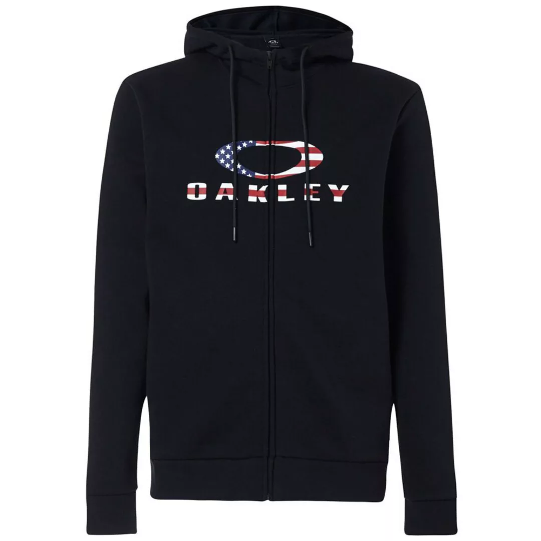 Oakley Apparel Bark 2.0 Sweatshirt Mit Reißverschluss 2XL Black / American günstig online kaufen