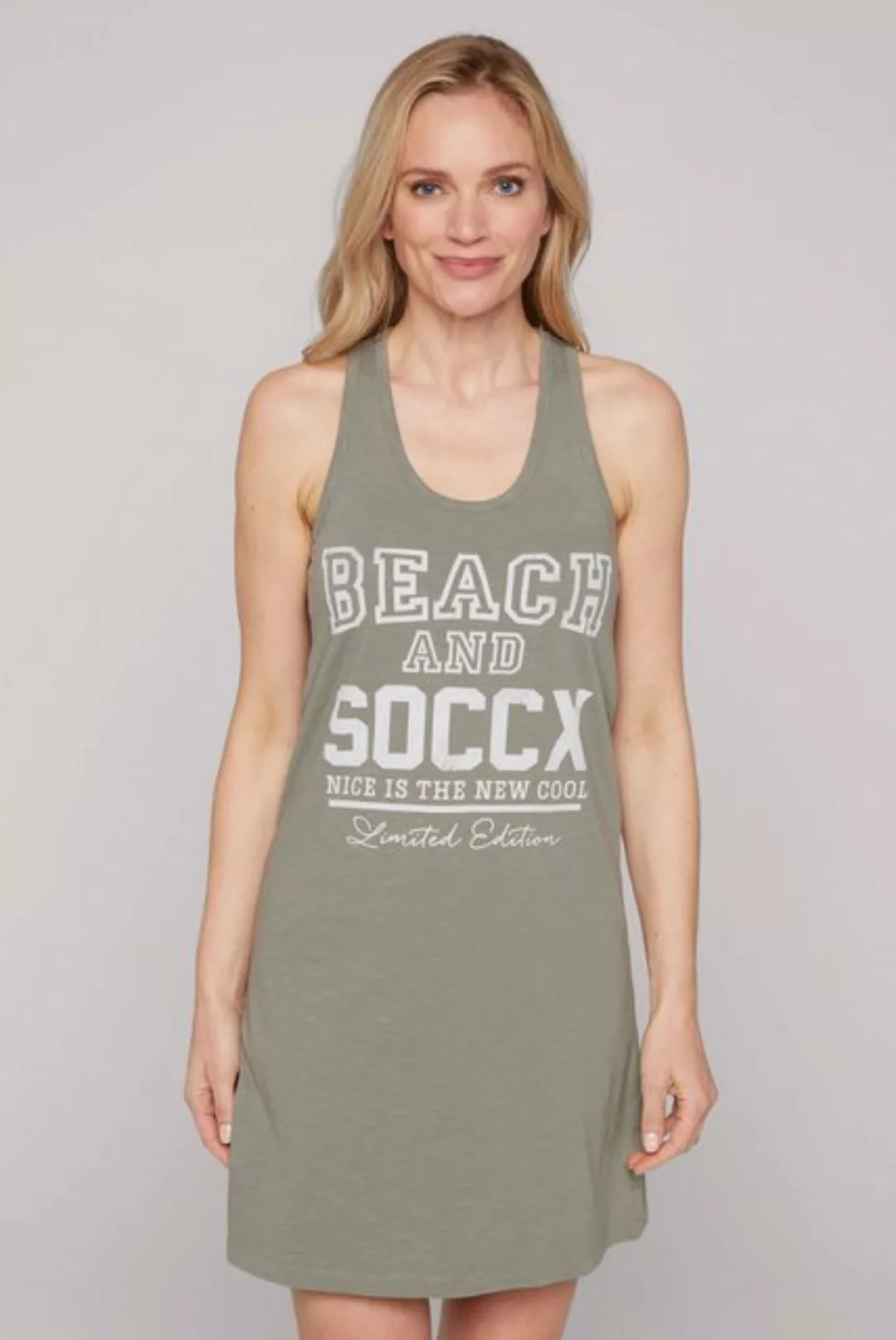 SOCCX Trägerkleid aus Baumwolle günstig online kaufen