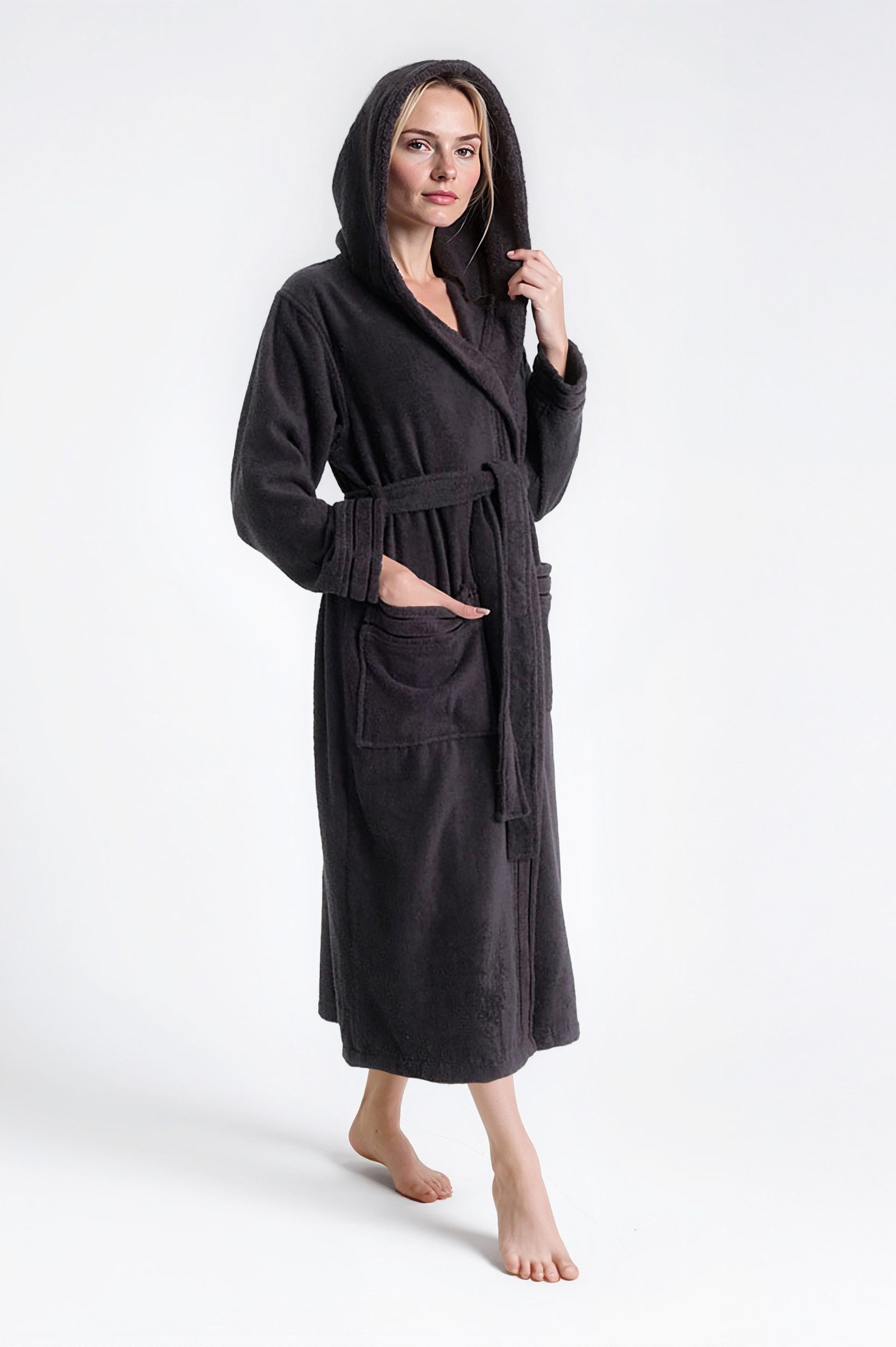 Bruno Banani Damenbademantel Clement, ideal für günstig online kaufen