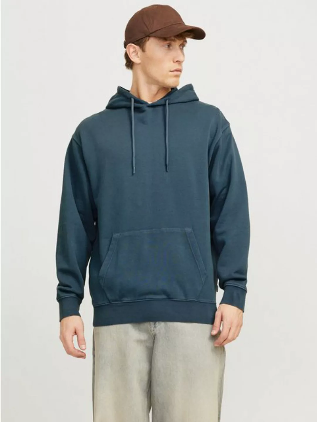 Jack & Jones Kapuzensweatshirt JJECHARGE FADED SWEAT HOOD NOOS mit Kapuze günstig online kaufen