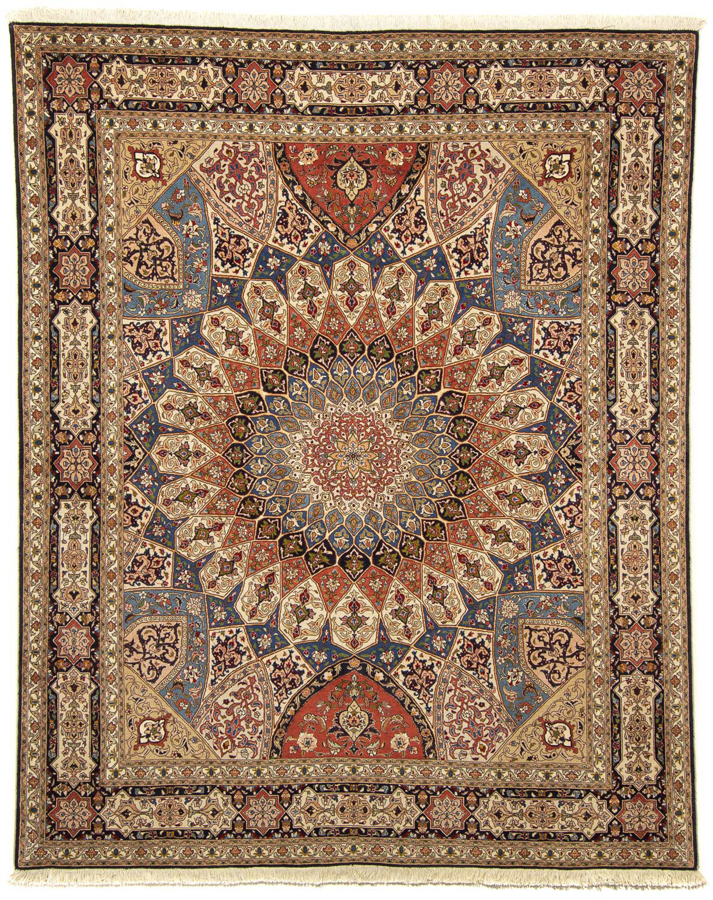 morgenland Orientteppich »Perser - Täbriz - Royal - 250 x 207 cm - hellbrau günstig online kaufen