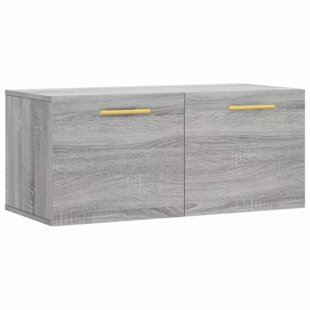 vidaXL Hängeschrank Wandschrank Hängeschrank Aufbewahrung Grau Sonoma 80x36 günstig online kaufen