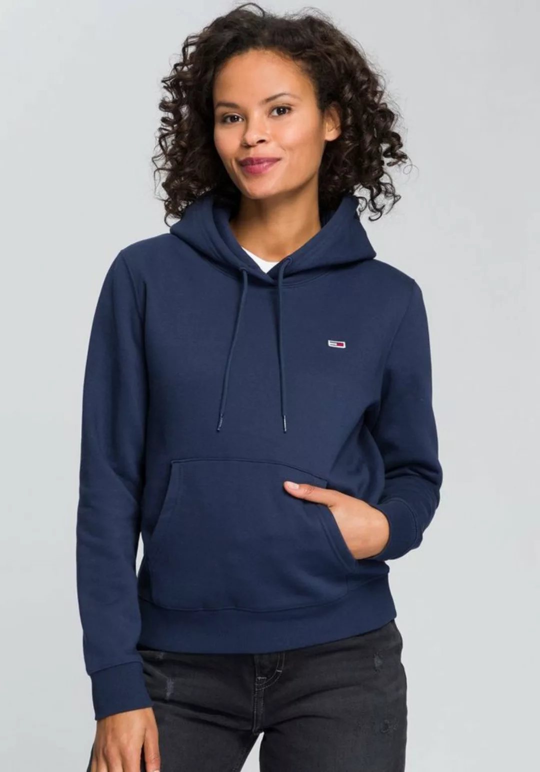 Tommy Jeans Kapuzensweatshirt mit Tommy Jeans Logo-Flag günstig online kaufen