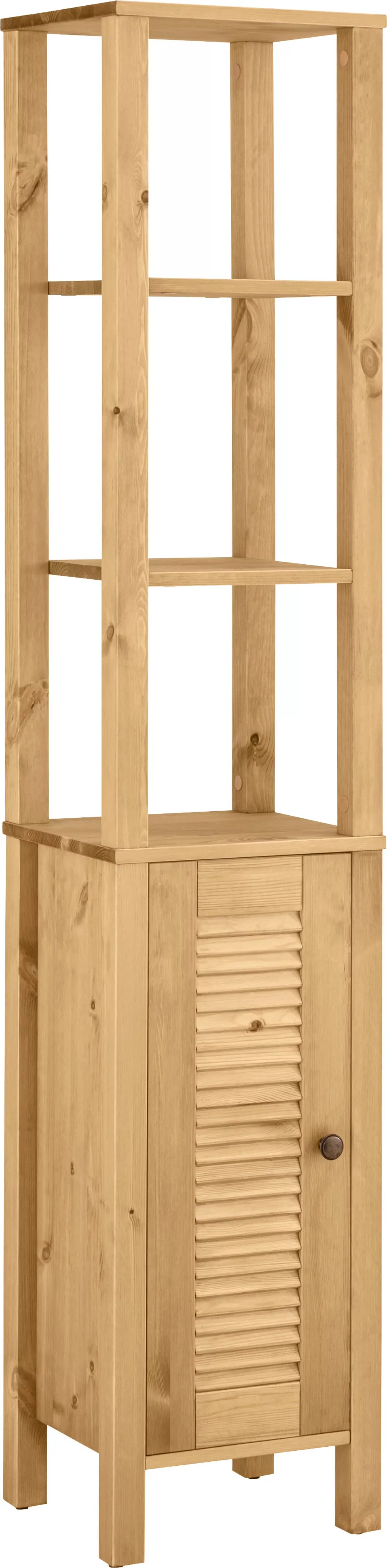 Home affaire Hochschrank "Ayanna", aus Massivholz, Breite 33 cm günstig online kaufen