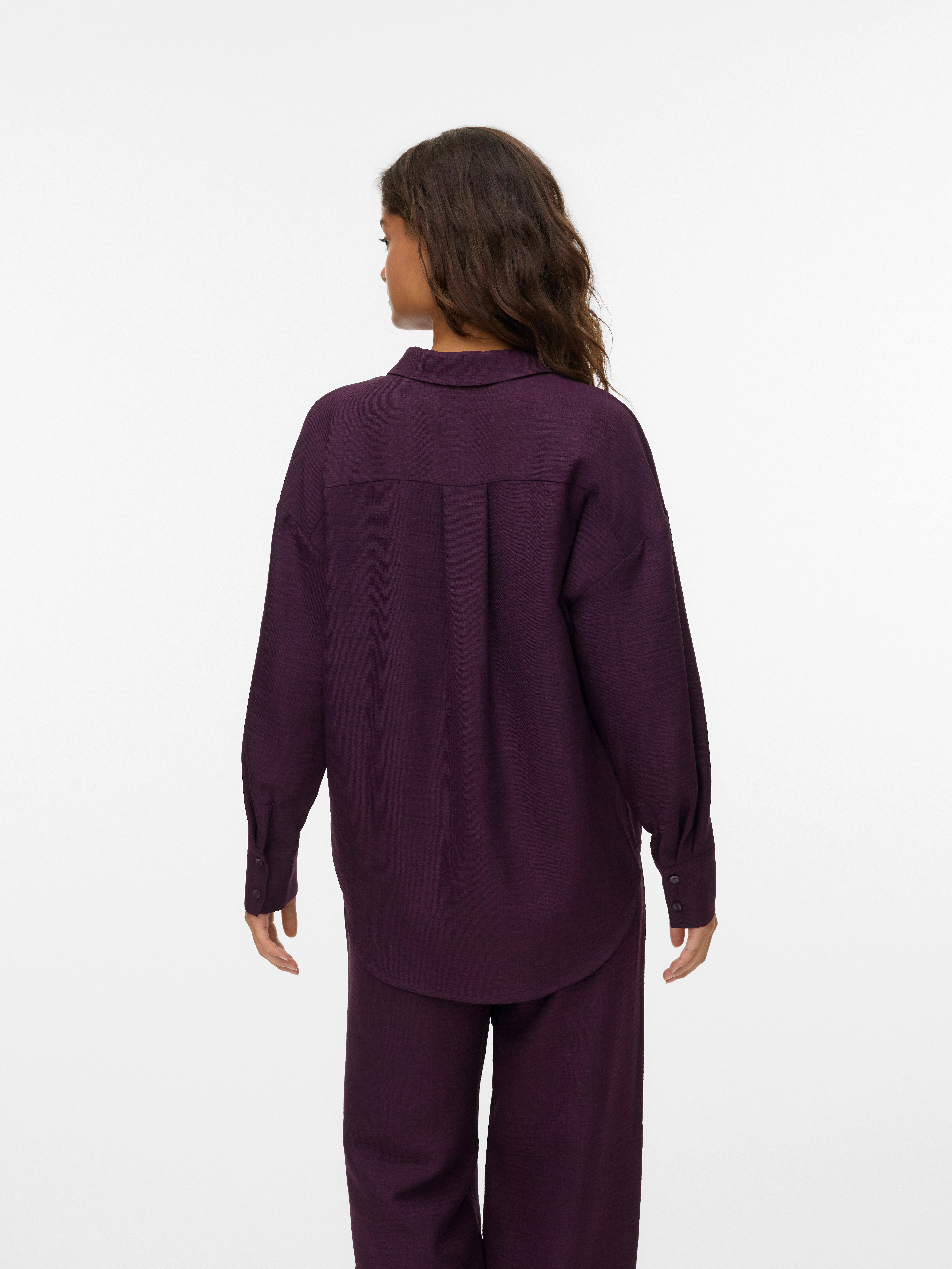 Vero Moda Langarmbluse "VMMELANEY QUEENY LS SHIRT WVN NOOS" günstig online kaufen