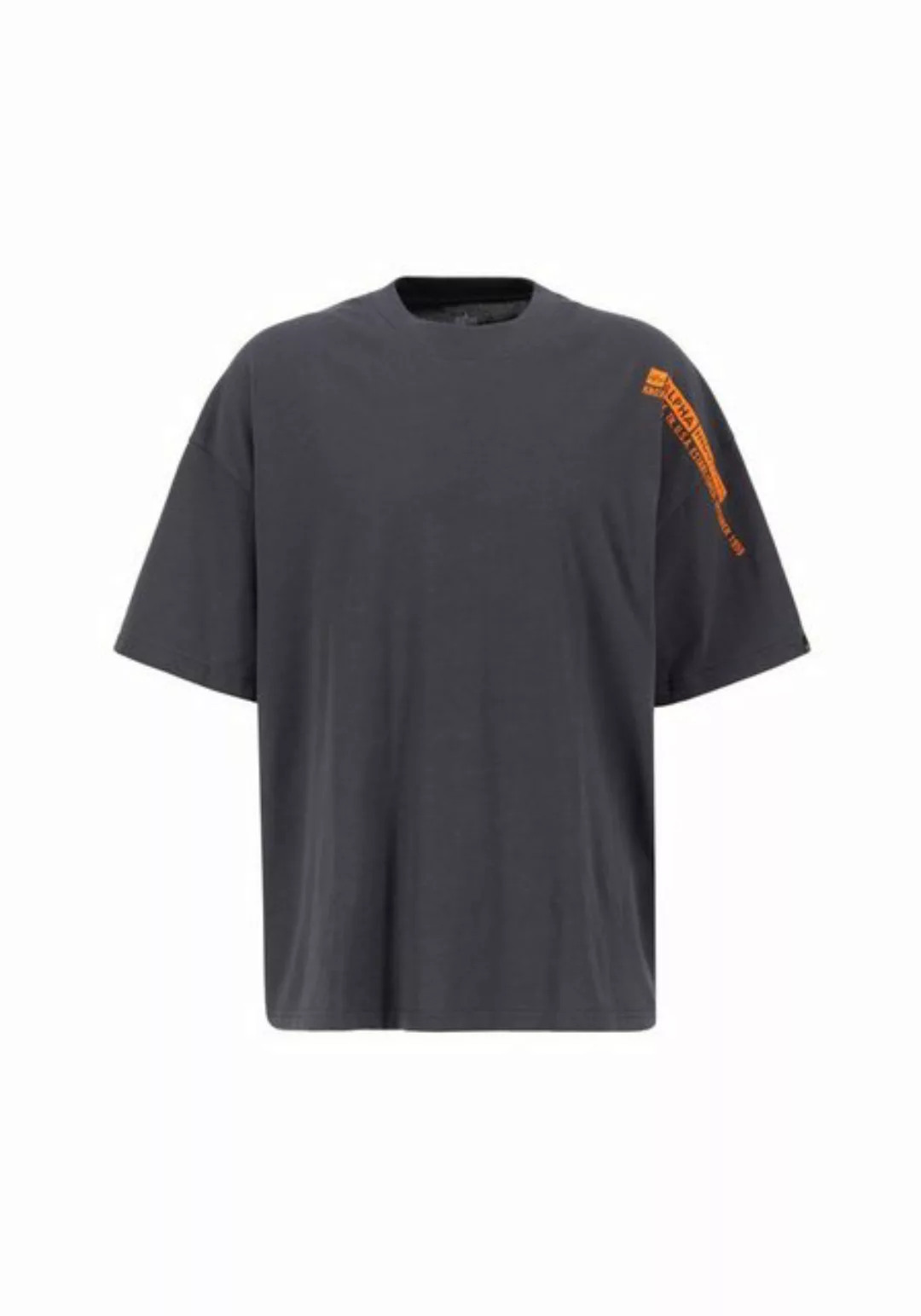 Alpha Industries T-Shirt "Alpha Industries Men - T-Shirts Flock Logo T-Shir günstig online kaufen