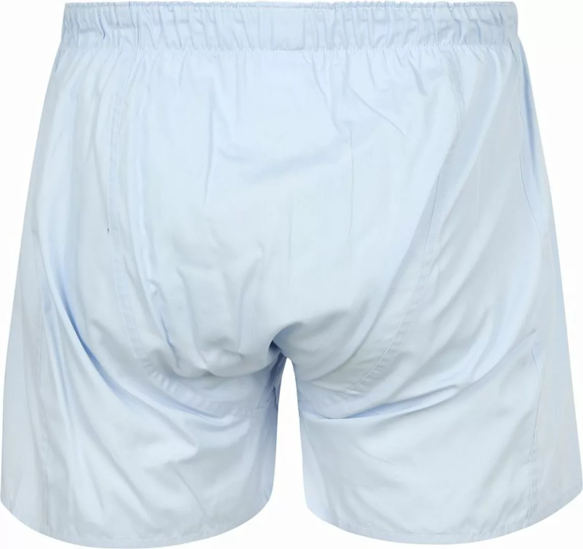 Steppin' Out Boxershorts Popeline Solid Hellblau  - Größe L günstig online kaufen