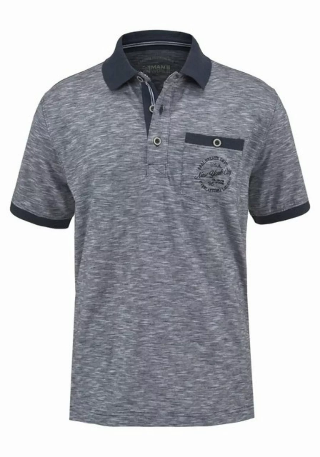 Man's World Poloshirt günstig online kaufen