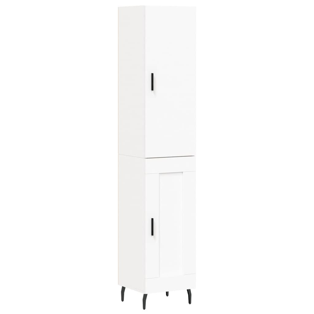 vidaXL Highboard Highboard Weiß 34,5x34x180 cm günstig online kaufen