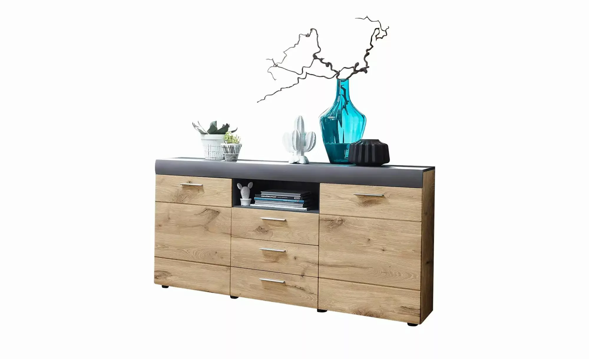 uno Sideboard  Cannes ¦ holzfarben ¦ Maße (cm): B: 160 H: 89 T: 43 Kommoden günstig online kaufen