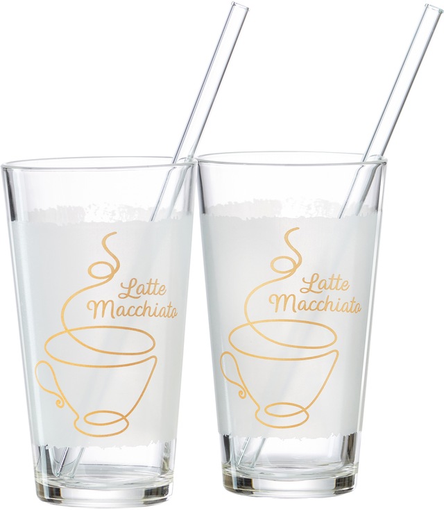 Ritzenhoff & Breker Latte-Macchiato-Glas »Coffee«, (Set, 4 tlg., 2 Latte Ma günstig online kaufen