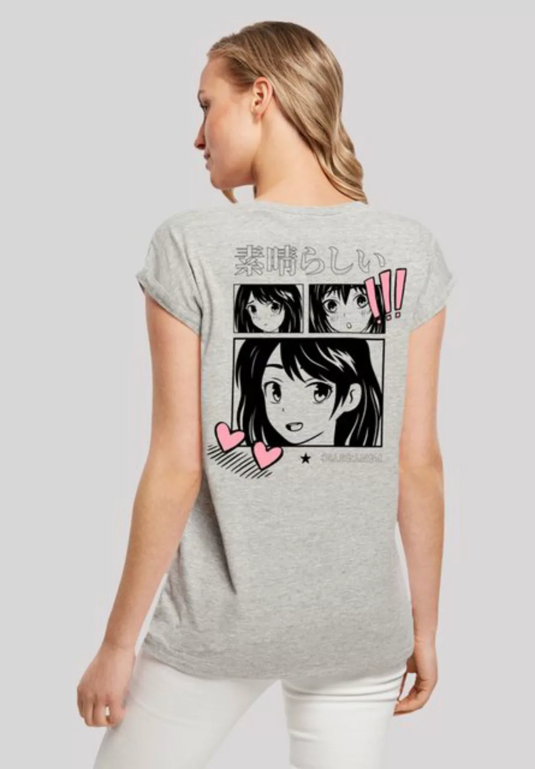 F4NT4STIC T-Shirt "Manga Anime Japan Grafik", Print günstig online kaufen