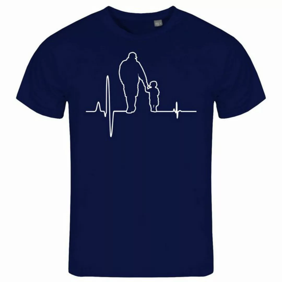 deinshirt Print-Shirt Herren T-Shirt Herzschlag Vater und Sohn Funshirt mit günstig online kaufen