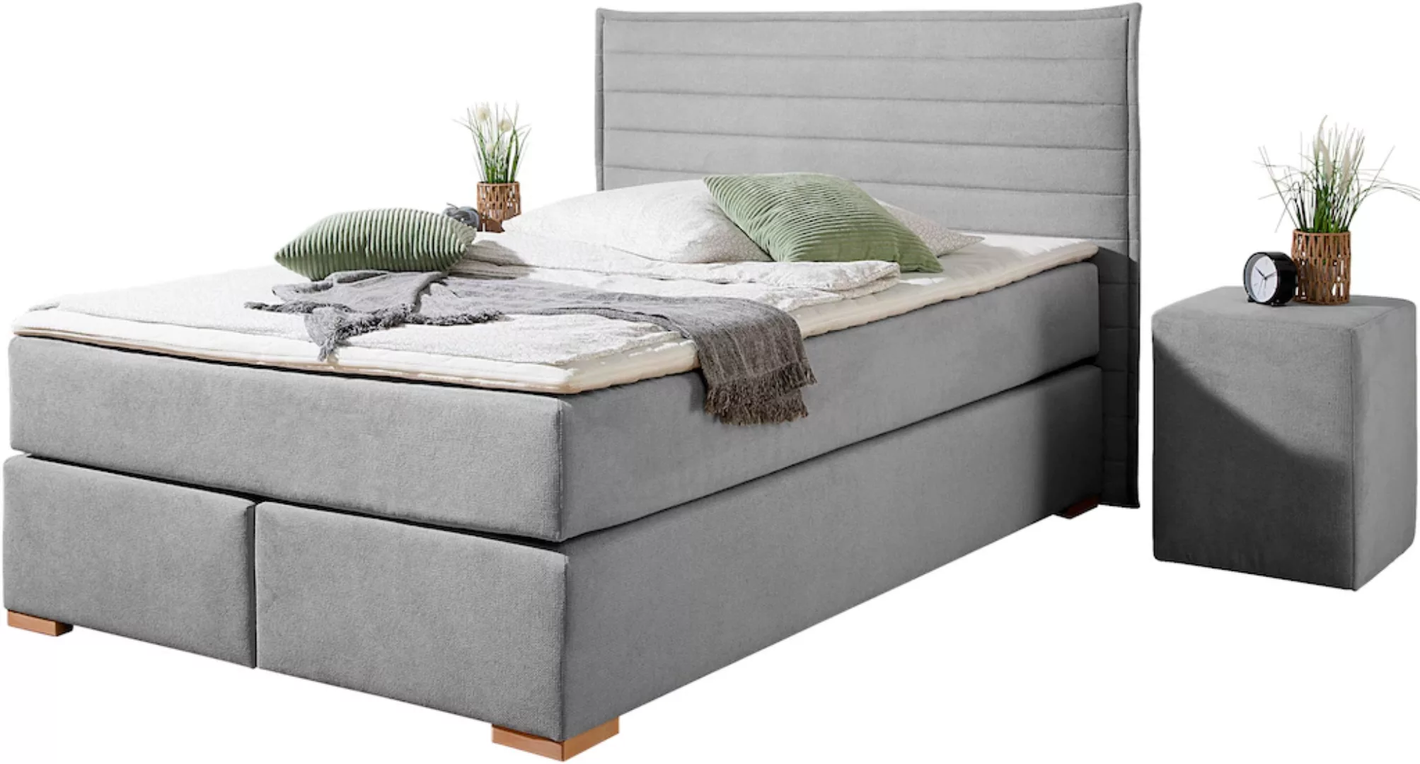 Home affaire Boxspringbett »"Östermoor"«, in H2, H3 oder H4 erhältlich günstig online kaufen