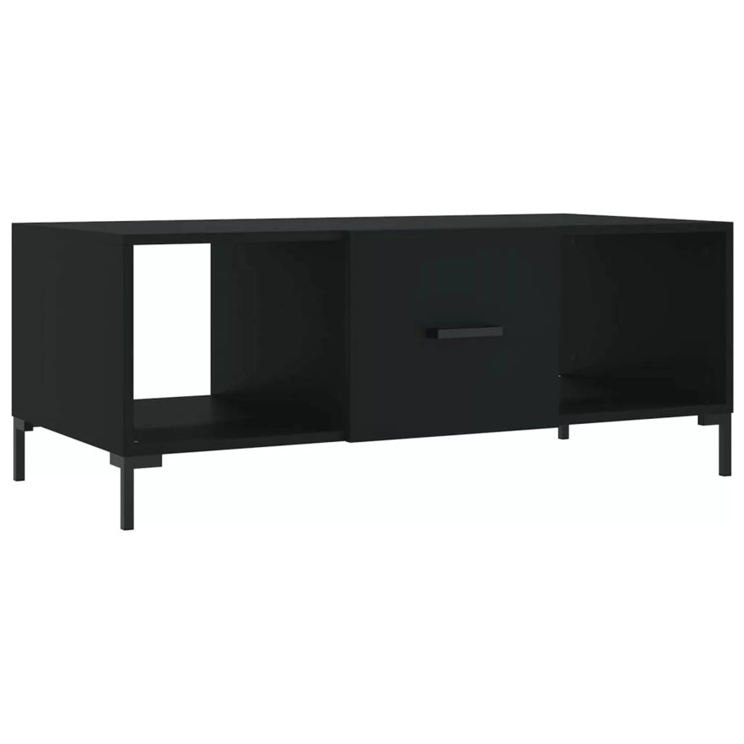 vidaXL Couchtisch Schwarz 102x50x40 cm Holzwerkstoff Modell 1 günstig online kaufen