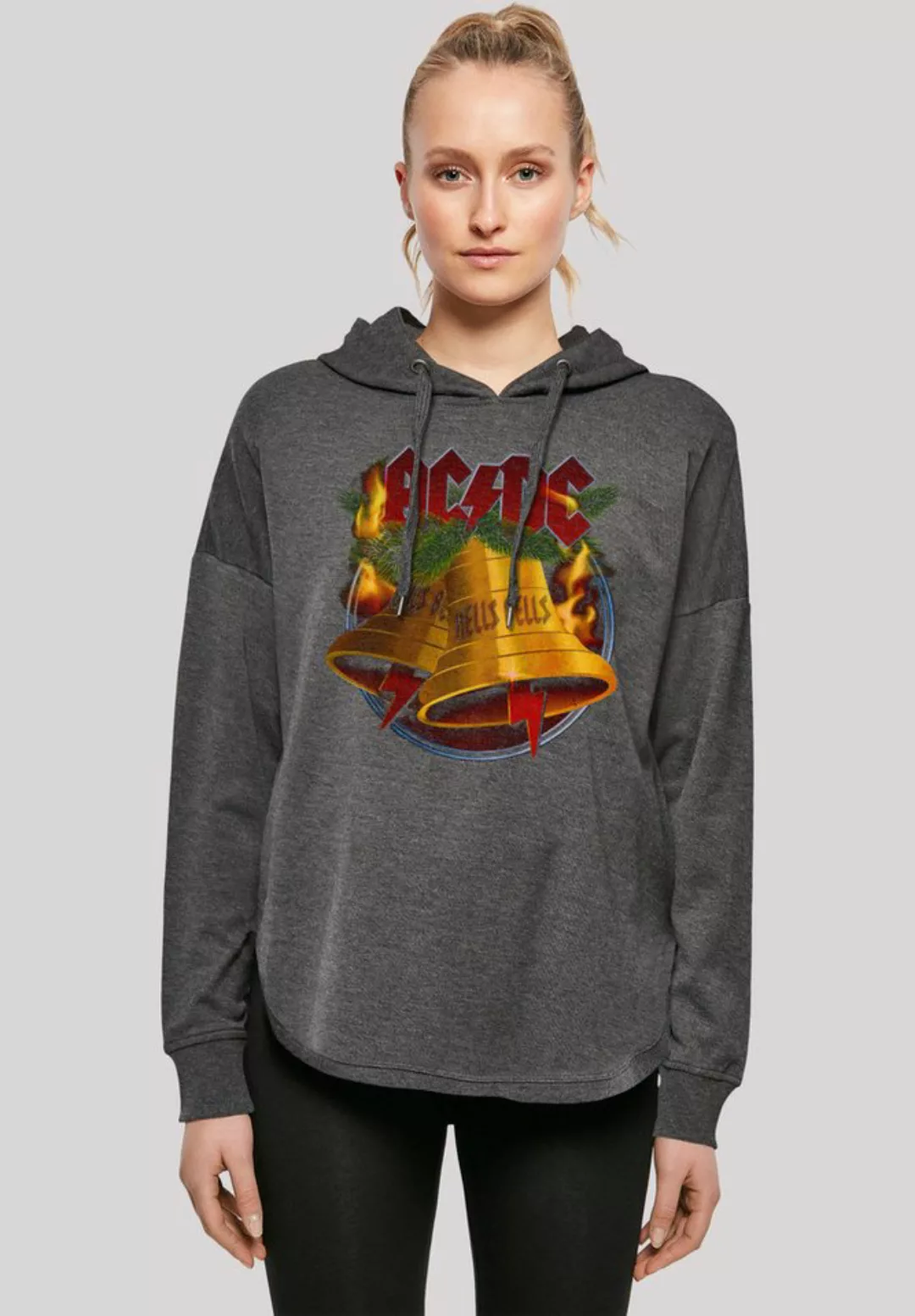 F4NT4STIC Kapuzenpullover "ACDC Christmas Weihnachten Hells Bells", Print günstig online kaufen