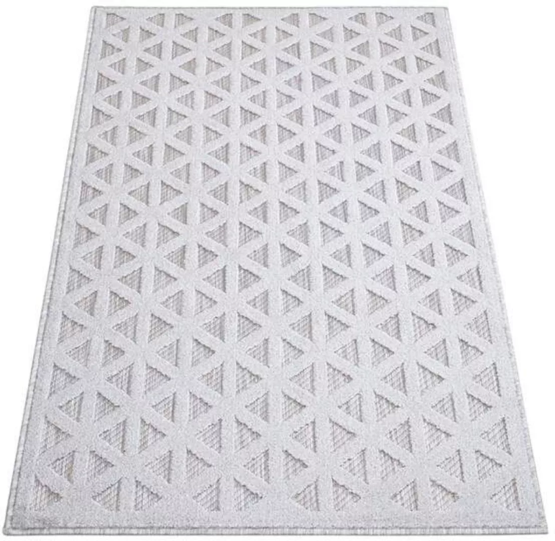 Carpet City Teppich »In-& Outdoorteppich Santorini 446, 3D-Effekt, Geo-Must günstig online kaufen