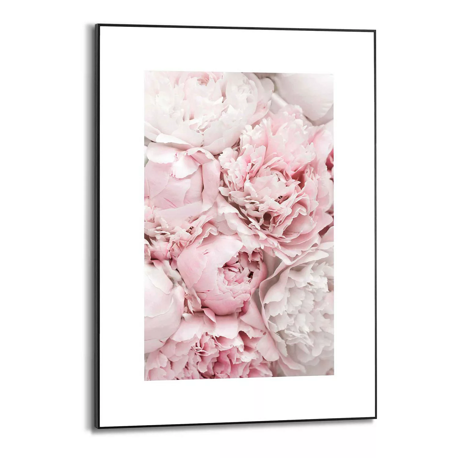 Reinders Bild "Gerahmtes Bild Pfingstrosen Blumen - Romantisch", Blumen, (1 günstig online kaufen