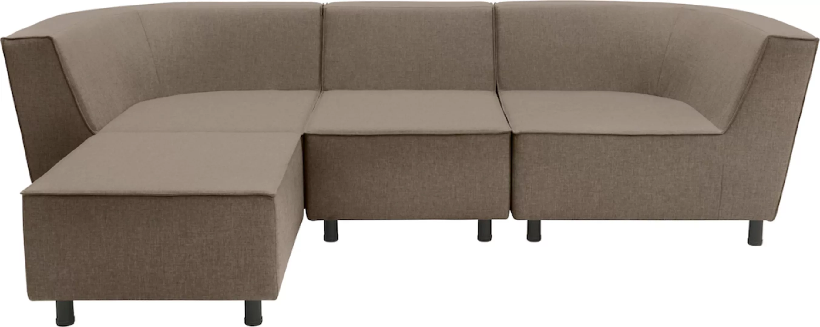 DOMO collection Ecksofa "Sonna, individuell zusammenstellbar L-Form", Garte günstig online kaufen