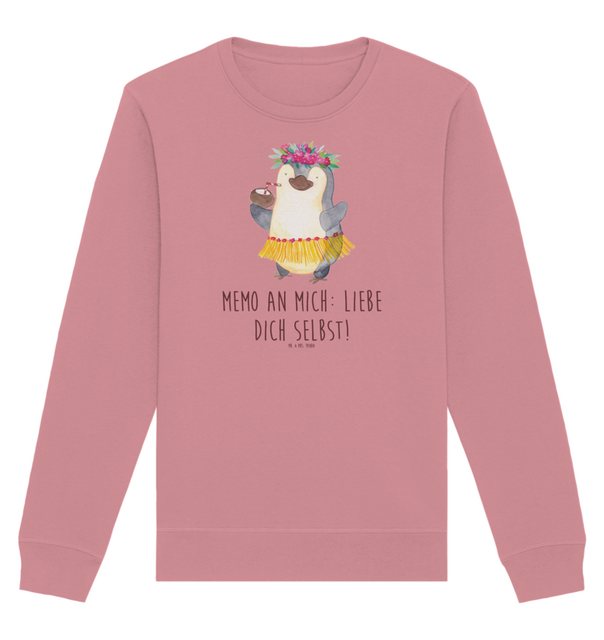 Mr. & Mrs. Panda Longpullover Größe S Pinguin Kokosnuss - Canyon Pink - Ges günstig online kaufen