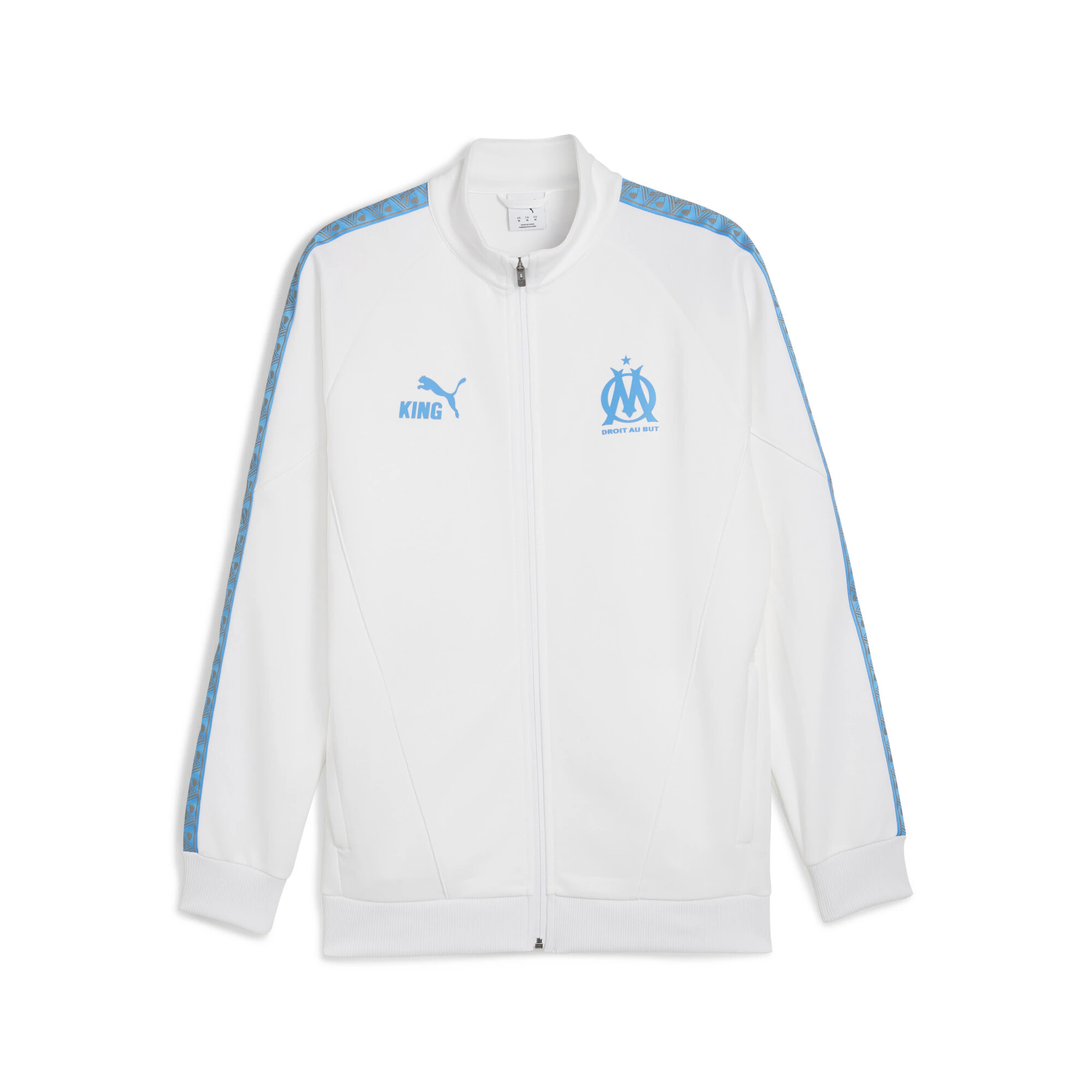 PUMA Sweatjacke "Olympique de Marseille KING Anthem Jacke Herren" günstig online kaufen