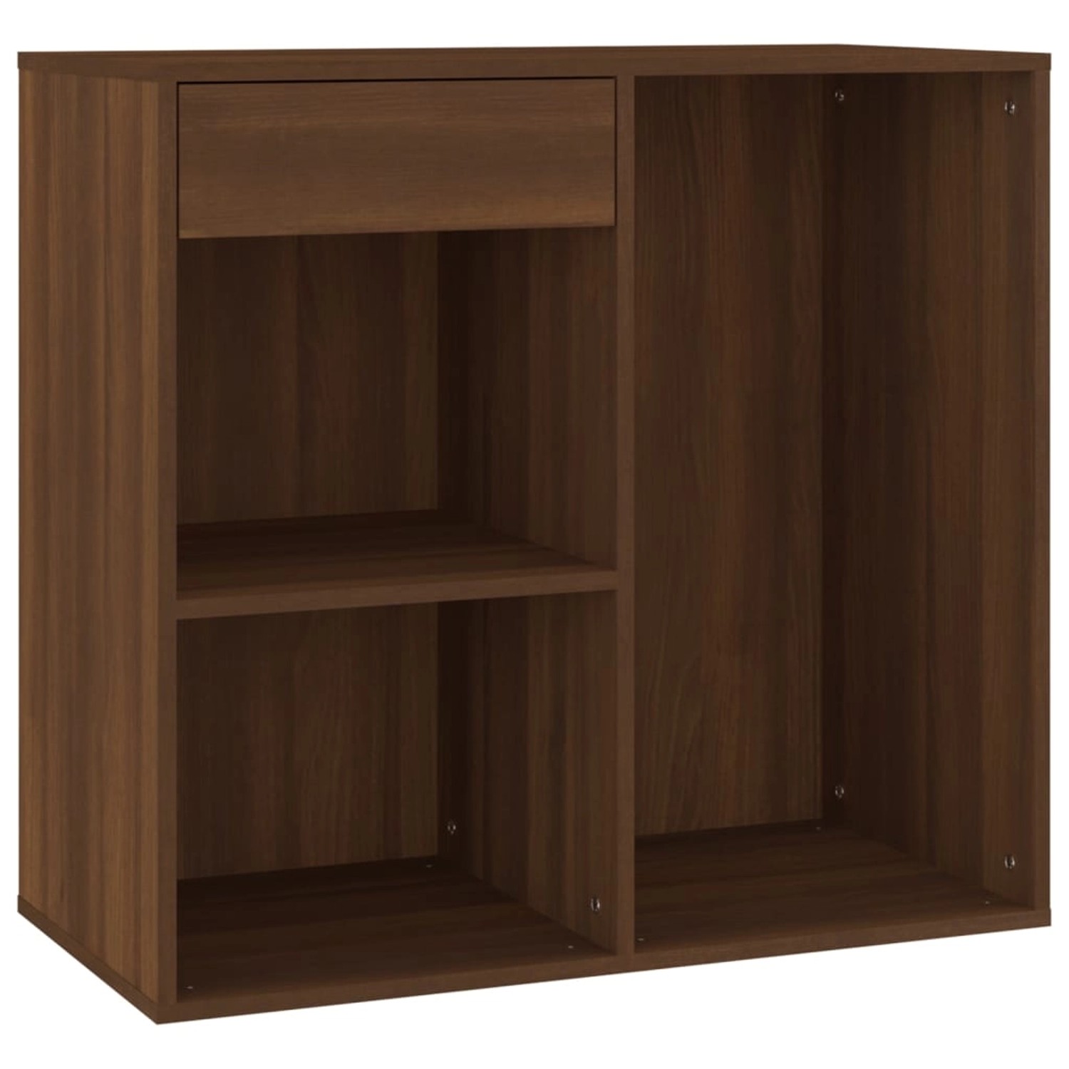 vidaXL Kosmetikschrank Braun Eichen-Optik 80x40x75 cm Holzwerkstoff günstig online kaufen