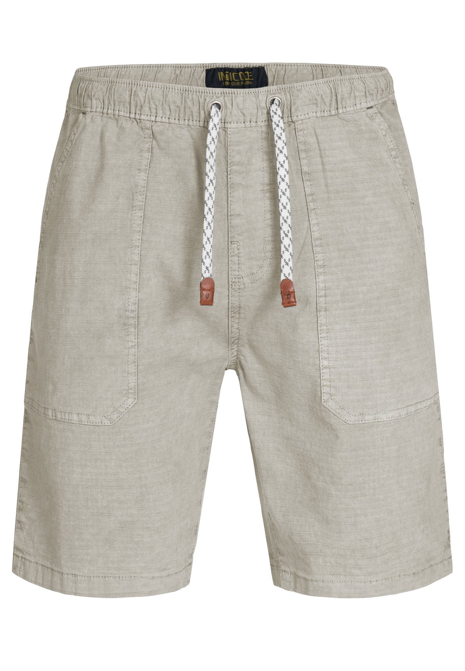 Indicode Chinoshorts Stoufville aus elastischer Baumwoll-Qualität, günstig online kaufen