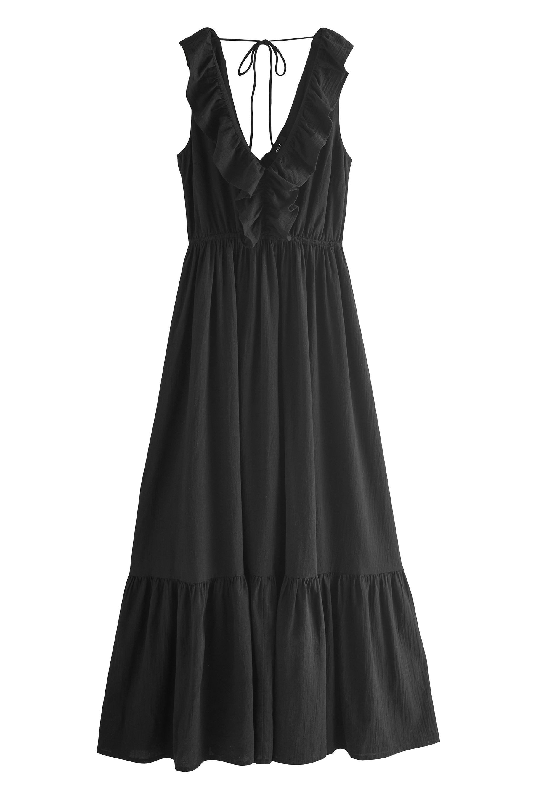 Next Strandkleid Ausgeschnittenes Maxikleid aus 100 % günstig online kaufen