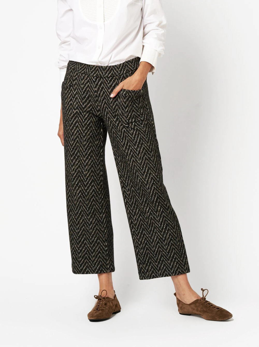 TONI Stoffhose "Sue Wide Chic 7/8", Sommerhose mit Taschen günstig online kaufen