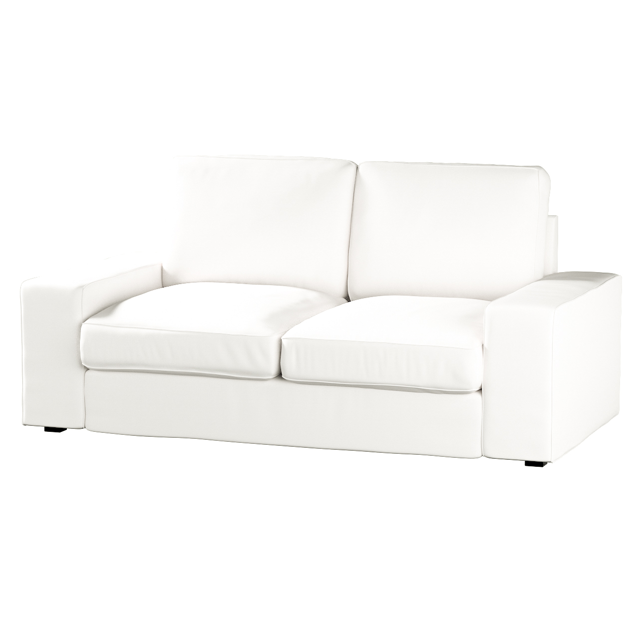 Bezug für Kivik 2-Sitzer Sofa, weiss, Bezug für Sofa Kivik 2-Sitzer, Cotton günstig online kaufen