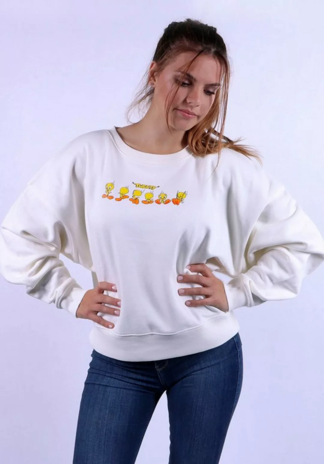 Capelli New York Sweatshirt mit charmantem Tweety-Motiv günstig online kaufen