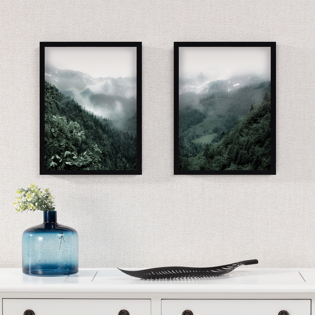 Wandbild Green Hills I 30x40cm, 30 x 40 cm günstig online kaufen
