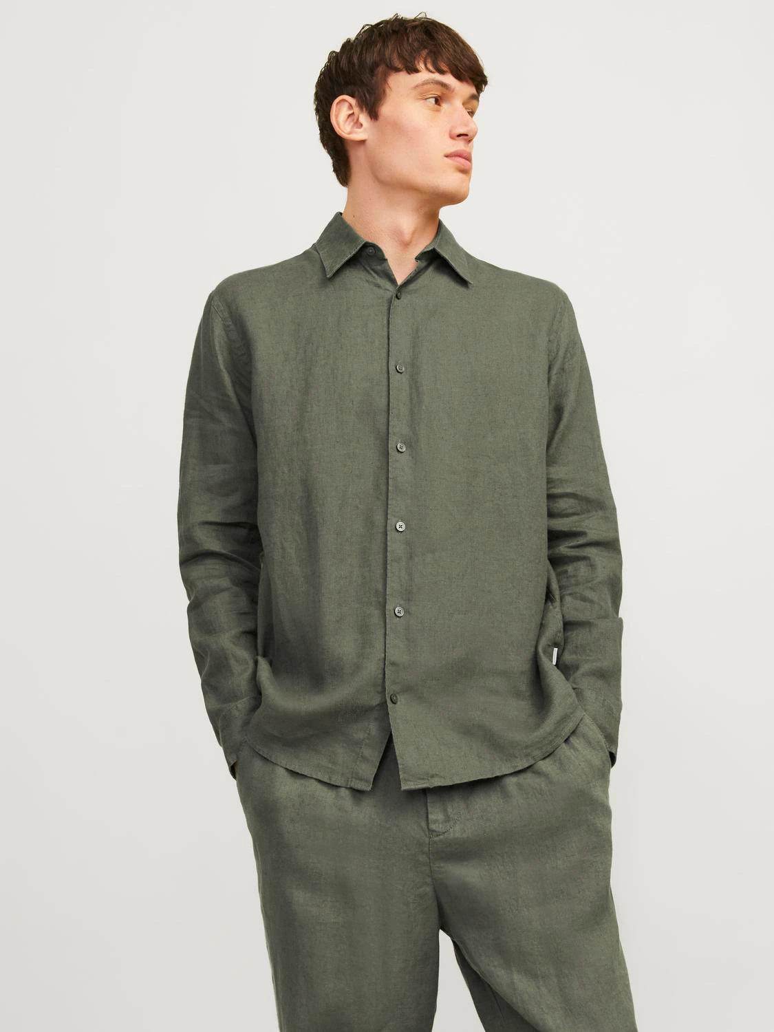 Jack & Jones Langarmhemd "JPRCCLAWRENCE LINEN SHIRT L/S SN" günstig online kaufen