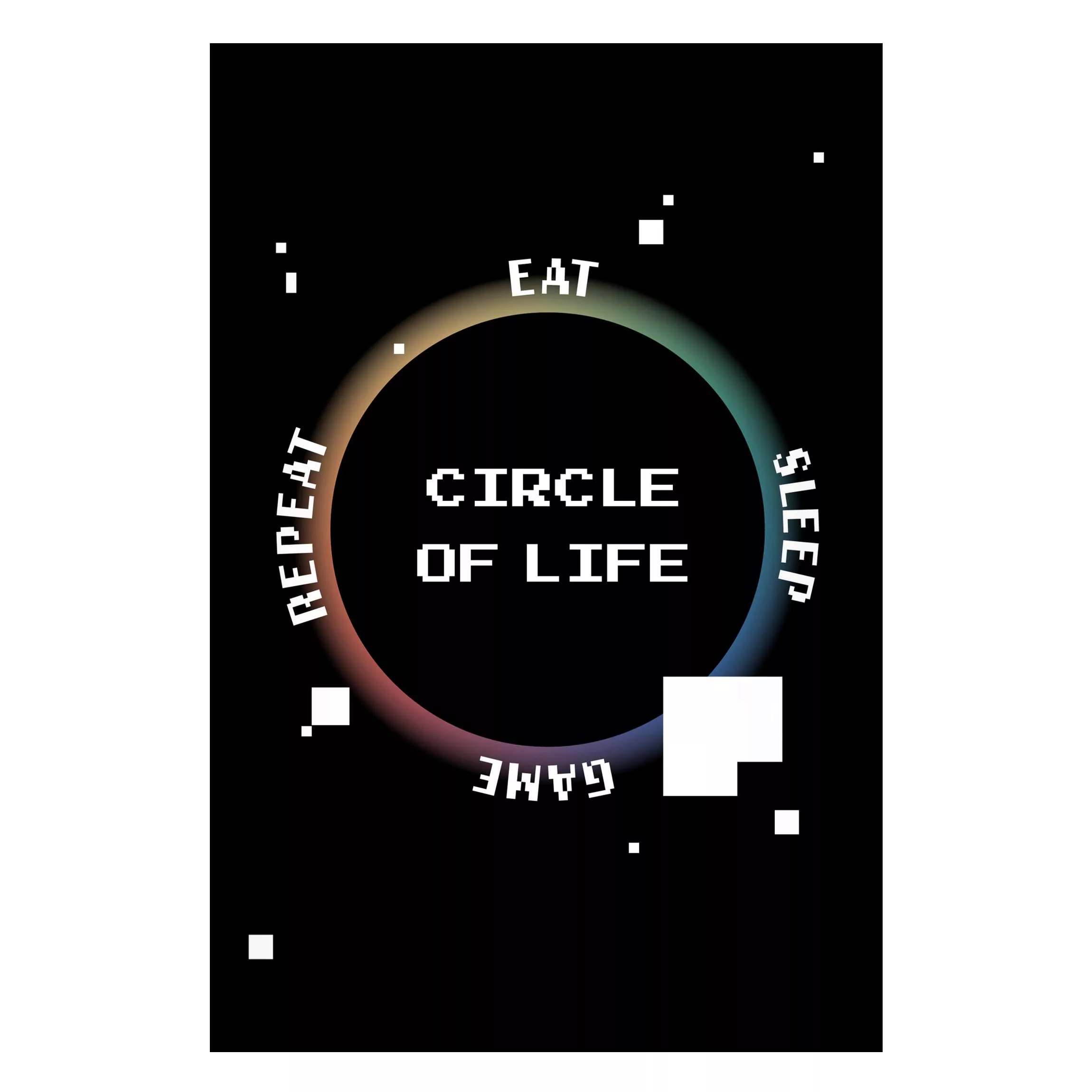 Magnettafel Classical Video Game Circle Of Life günstig online kaufen