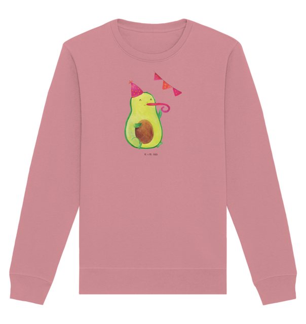 Mr. & Mrs. Panda Longpullover Größe XXL Avocado Party Zeit - Canyon Pink - günstig online kaufen