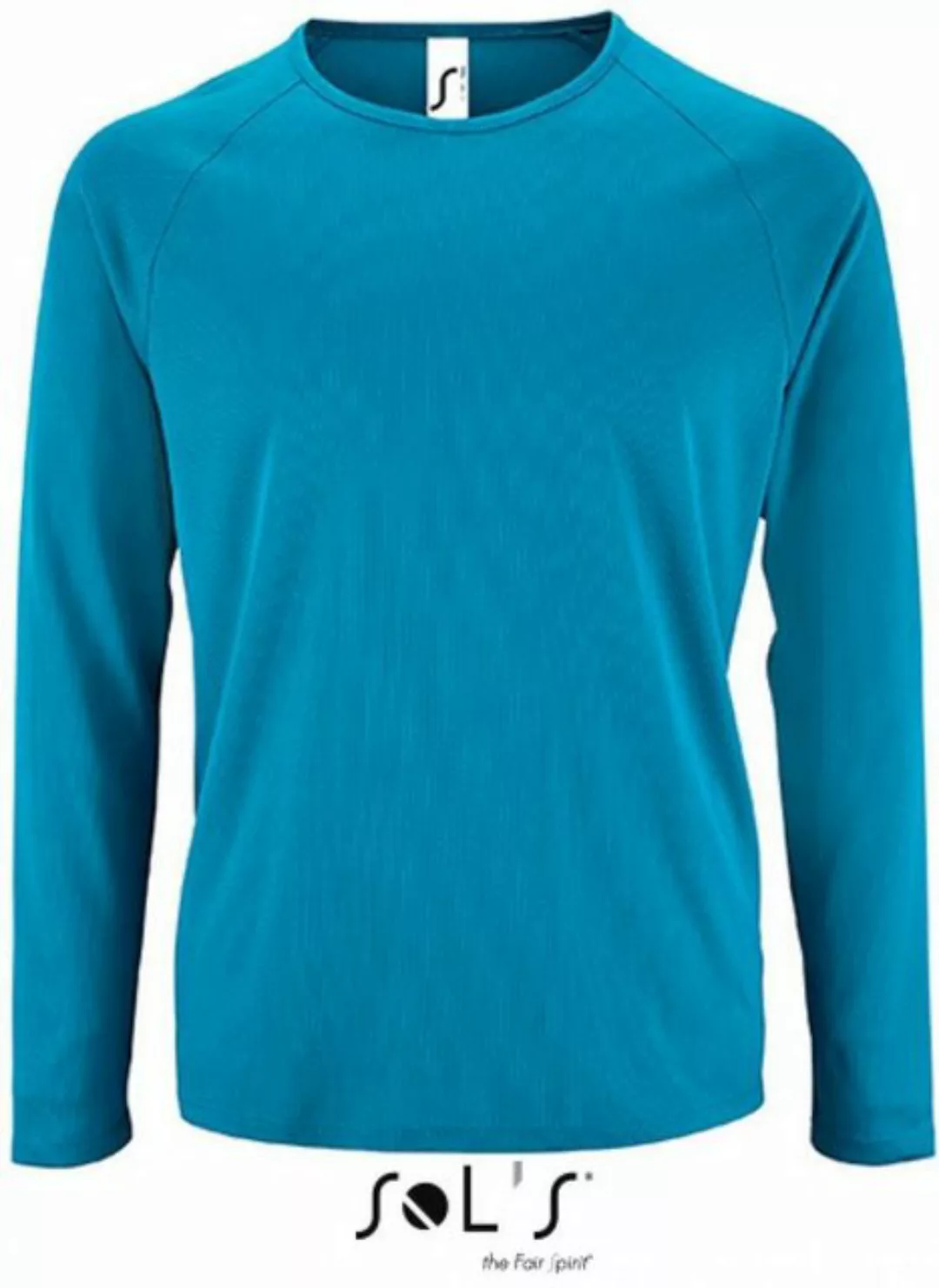 SOLS Langarmshirt Herren Long-Sleeve Sports T-Shirt Sporty günstig online kaufen