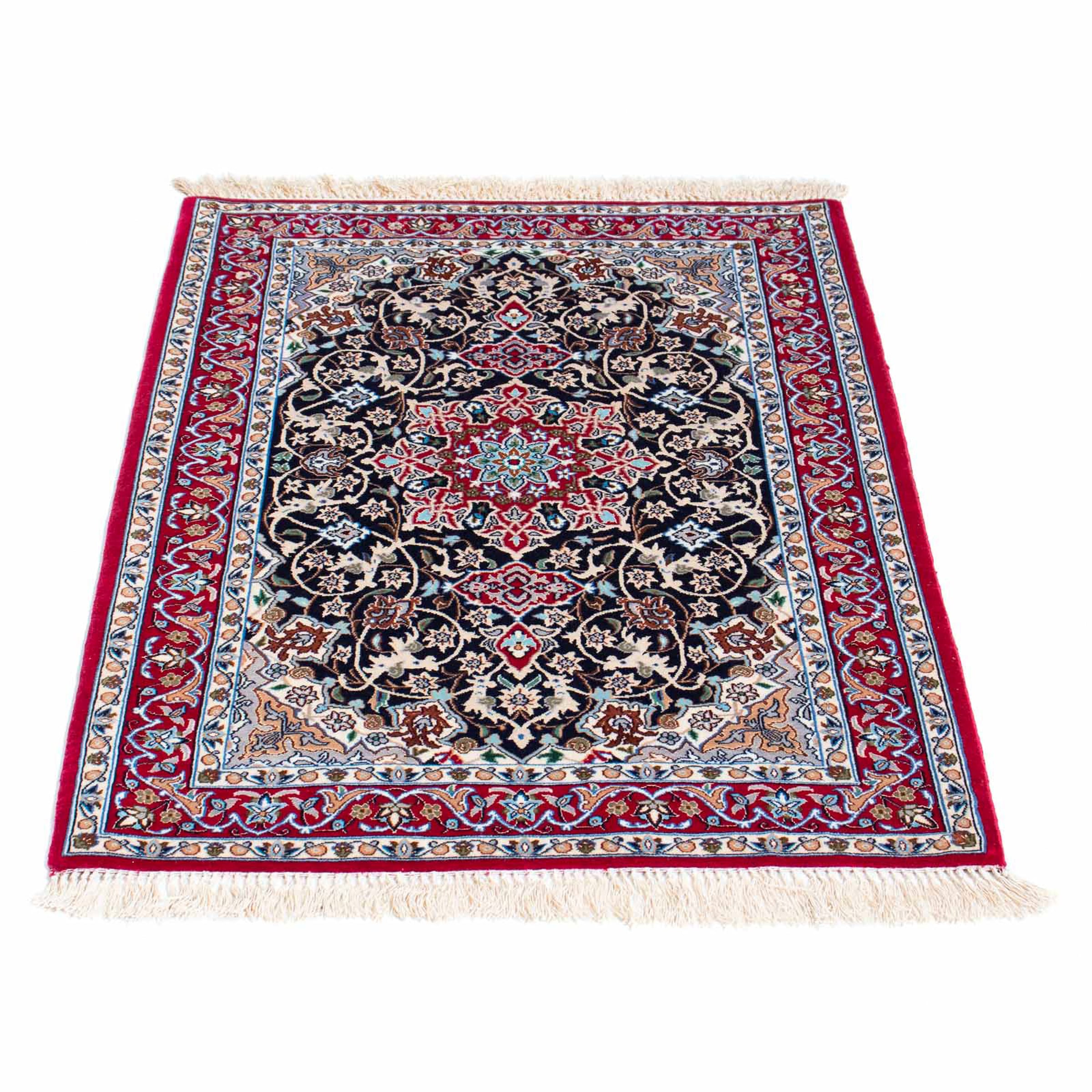 morgenland Orientteppich »Perser - Isfahan - Premium - 102 x 72 cm - rot«, günstig online kaufen